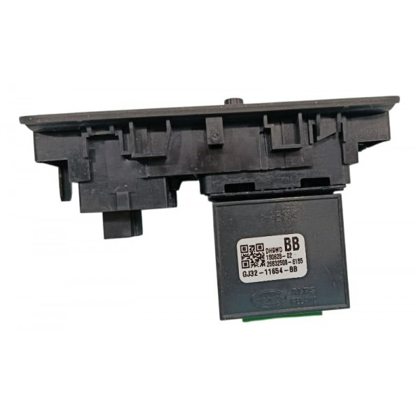 Botão Abertura Tampa Tras /regulagem Luz Painel Evoque 2018 - Preto