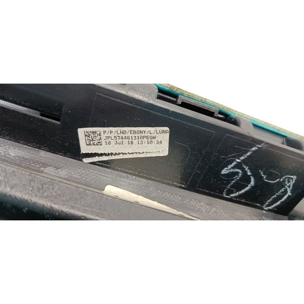 Acabamento Painel Land Rover Evoque 2018 - Preto - Animal Print