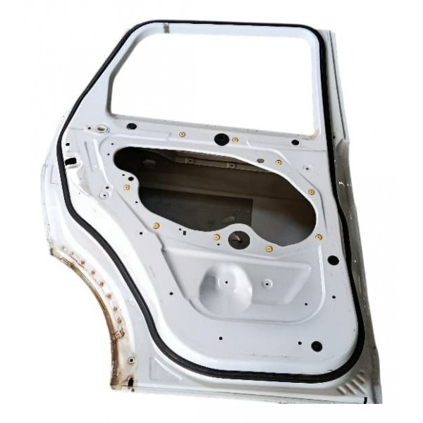 Porta Traseira Esquerda Land Rover Evoque 2018 Branco Traseira Esquerda