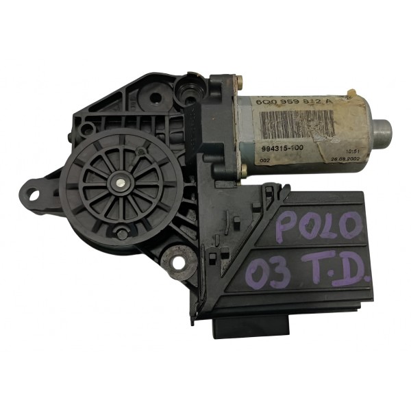 Motor Vidro Traseiro Esquerdo Vw Polo 2003