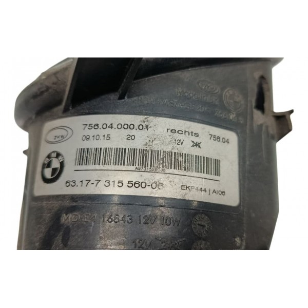 Farol Milha Bmw 320 2016 Branco