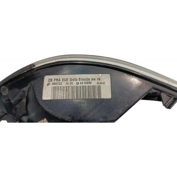 Pisca Esquerdo Bmw E46 Serie 3 2004 Esquerdo Laranja-escuro