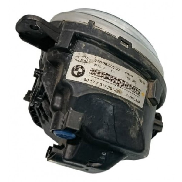 Farol Milha Esquerdo Bmw  X5 2014 Branco