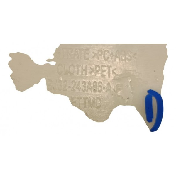 Acabamento Superior Coluna C  Direito Land Rover Evoque 2018 Preto