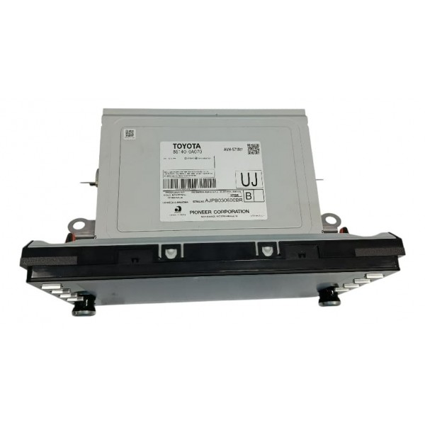 Multimidia Toyota Corolla Cross Hybrid 2023 Preto