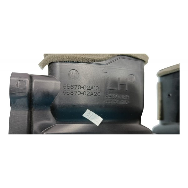 Saída Ar Central Botão Alerta Toyota Corolla Cross Hybrid 23 Preto