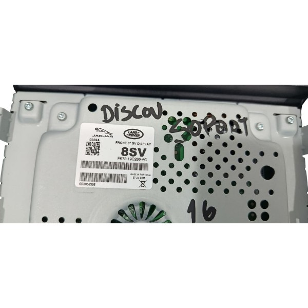 Multimidia Land Rover Discovery Sport 2016 Preto