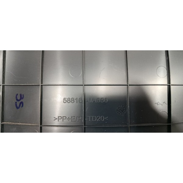 Acabamento Esq Porta Malas Toyota Corolla Cross Hybrid 2023 Preto