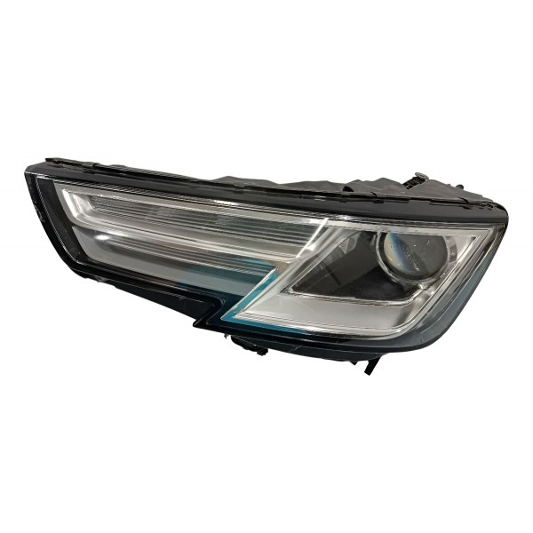 Farol Dianteiro Esq. Audi A4 2017 (carcaça Com Um Quebrada) Esquerdo/motorista