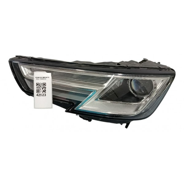 Farol Dianteiro Esq. Audi A4 2017 (carcaça Com Um Quebrada) Esquerdo/motorista