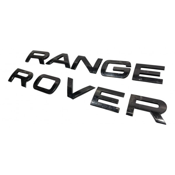 Emblema Range Rover Land Rover Discovery Sport 2016 Cinza-escuro