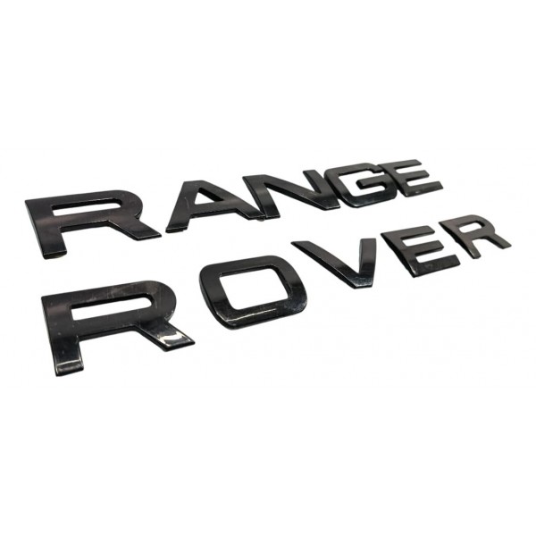Emblema Range Rover Land Rover Discovery Sport 2016 Cinza-escuro