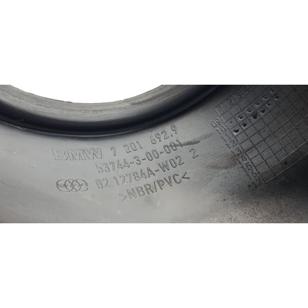 Vedação Portinhola Combustivel Bmw X3 2014 Preto