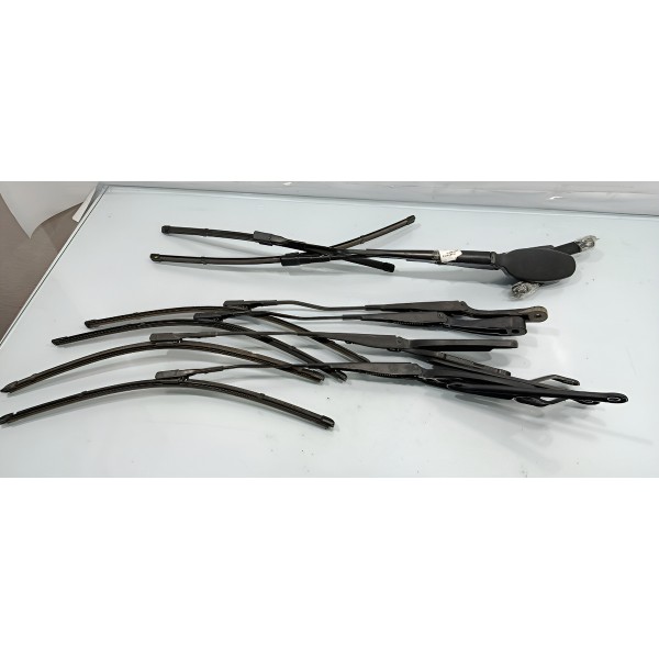 6 Astes (3 Pares) Limpador Parabrisa Mercededes Preto