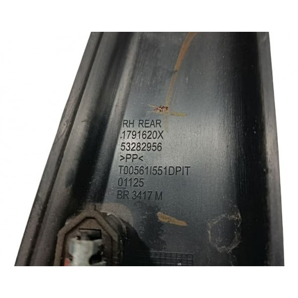 Acabamento Porta Traseira Direita Jeep Compass 2019 Preto