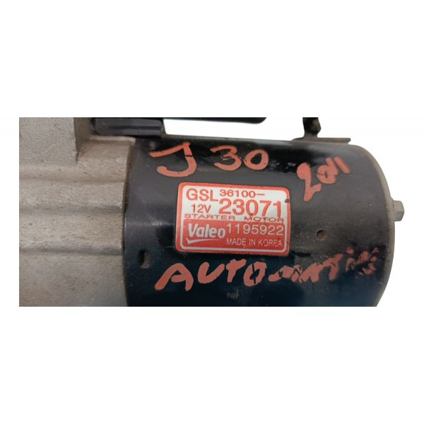 Motor Arranque Hyundai I30 Aut 2011
