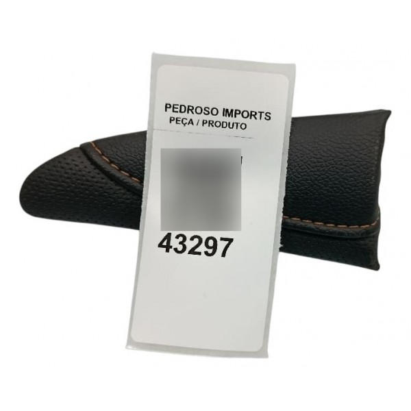 Acabamento Esquerdo Painel Chevrolet Equinox 2018 Preto Animal Print