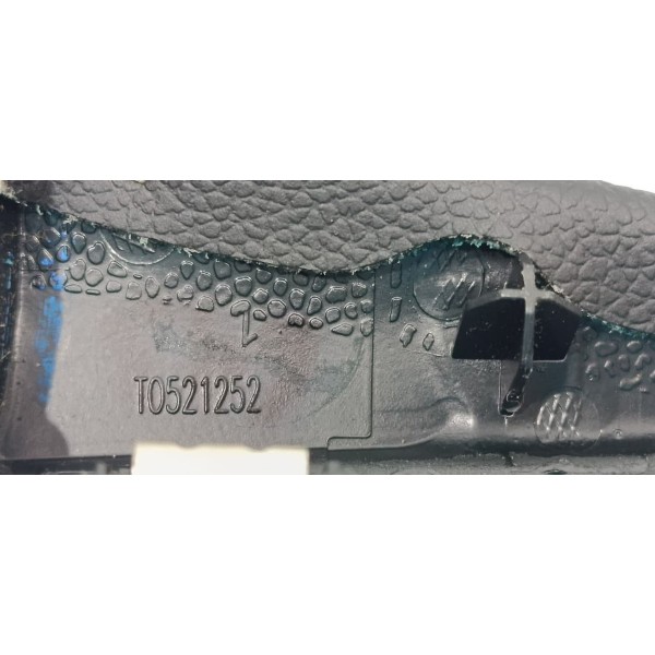 Acabamento Esquerdo Painel Chevrolet Equinox 2018 Preto Animal Print