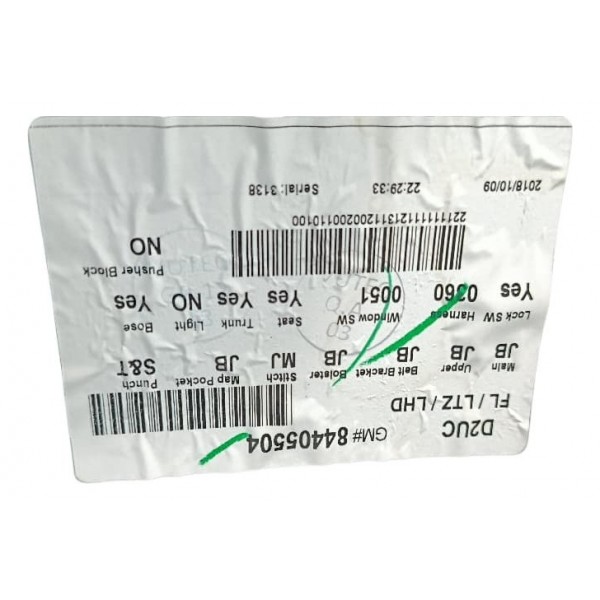 Forro Porta Dianteiro Esquerdo Chevrolet Equinox 2018