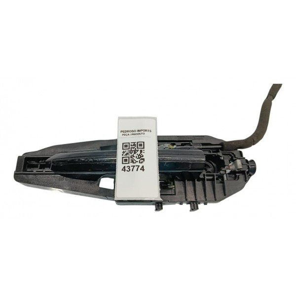 Maçaneta Porta Dianteira Esquerda Ford Fusion 2014 Preto Dianteira