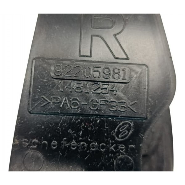 Maçaneta Traseira Direita Gm Omega V6 2010 Preto Traseira