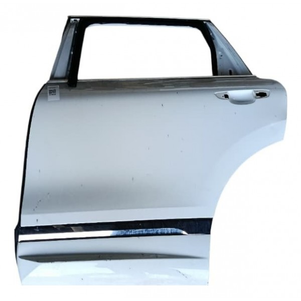 Porta Traseira Esquerda Volkswagen Touareg 2014 Traseira Esquerda Prateado