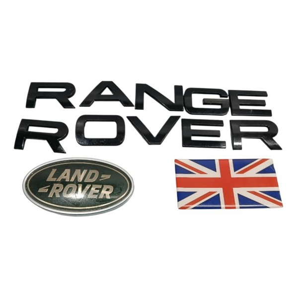 Emblemas Range Rover Land Rover Preto
