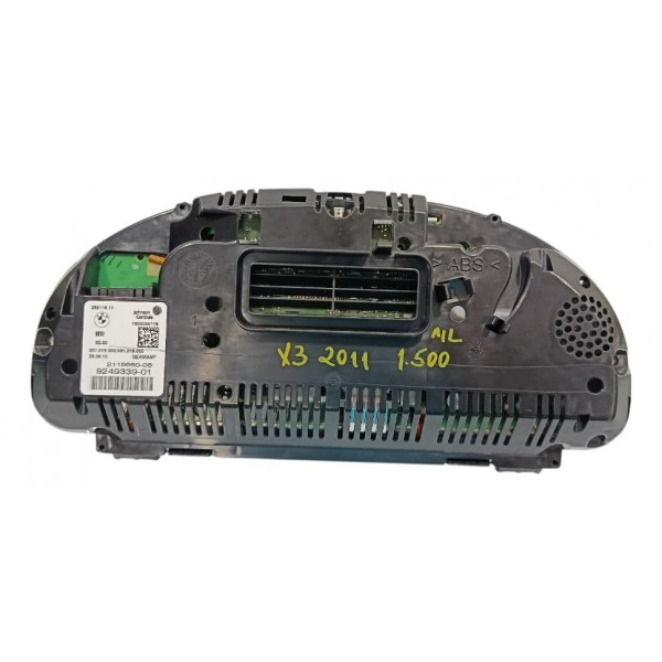 Painel Instrumentos Bmw X3 2011 (sucata P/ Retirada De Peça) Preto