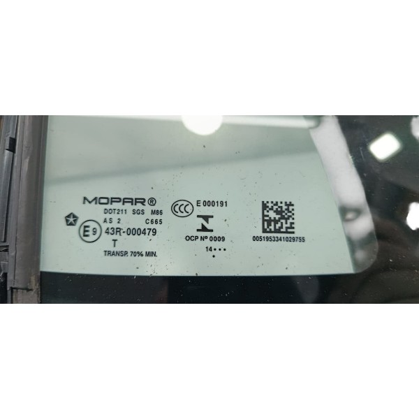 Vidro Fixo Porta Dianteira Jeep Renegade 2016