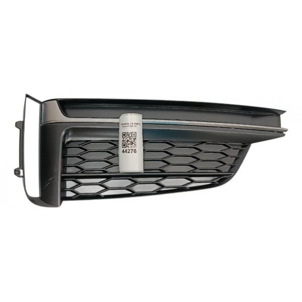 Grade Acabamento Parachoque Audi A5 Sline 2020 Preto Fosco