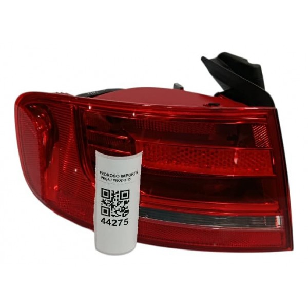 Lanterna Traseira Esquerda Audi A4 2016 Esquerdo/motorista Vermelho