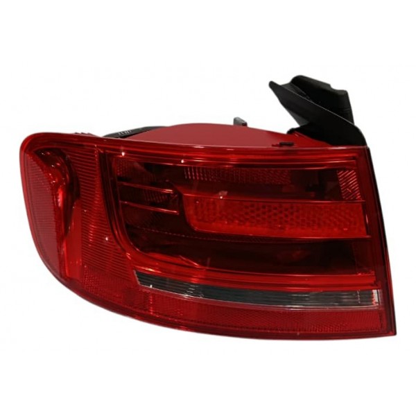 Lanterna Traseira Esquerda Audi A4 2016 Esquerdo/motorista Vermelho