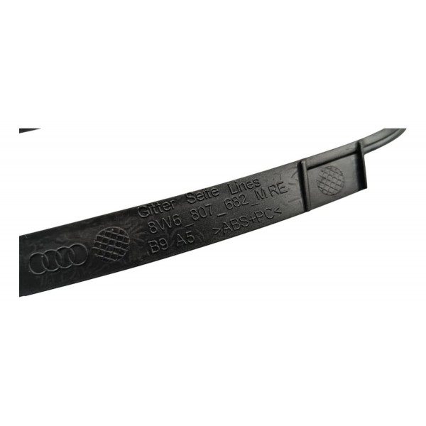 Grade Farol Milha Direito Audi A5 2019 Preto Direito