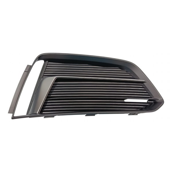 Grade Farol Milha Direito Audi A5 2019 Preto Direito