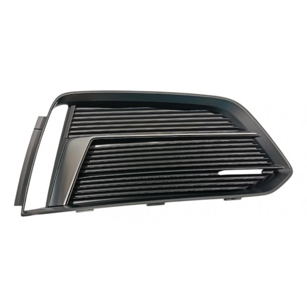 Grade Farol Milha Direito Audi A5 2019 Preto Direito