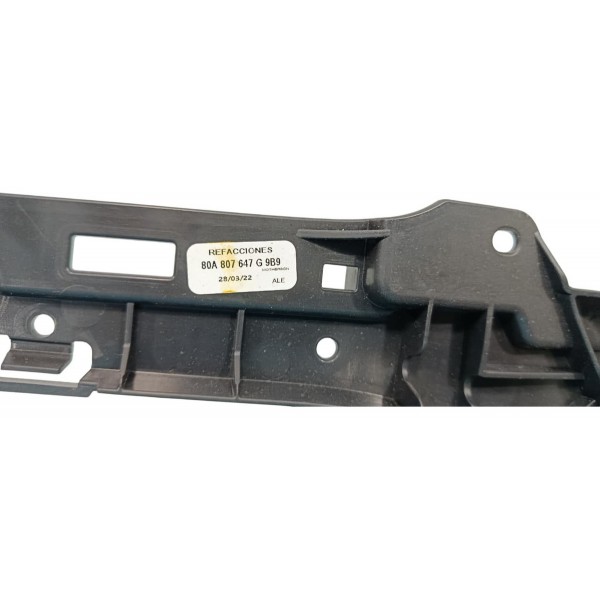 Grade Central Parachoque Audi Q5 2022 Preto Fosco