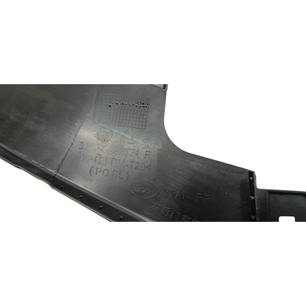 Moldura Interna Porta Traseira Direita Byd Song Plus 24/25 Preto