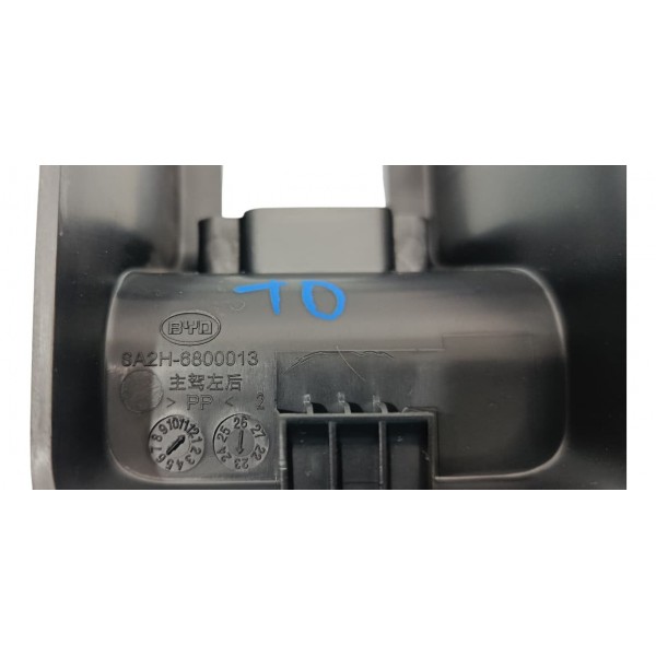 Moldura Trilho Banco Byd Song Plus 24/25 Preto