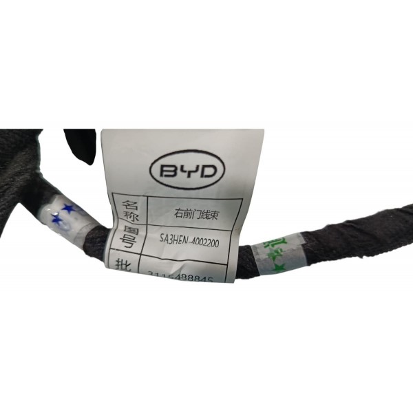 Chicote Porta Dianteira Direita Byd Song Plus 24/25