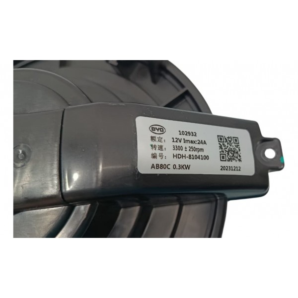 Ventilador Elétrico Ar Condicionado Byd Song Plus 24/25