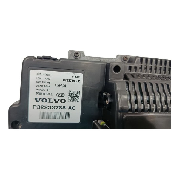 Painel Instrumentos Digital Volvo S60 2019 Preto