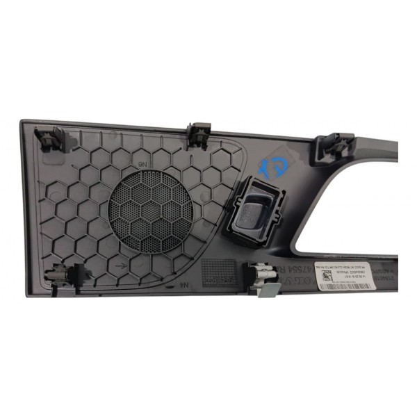 Moldura Puxador Interno Traseiro Direito Volvo S60 2019 Preto