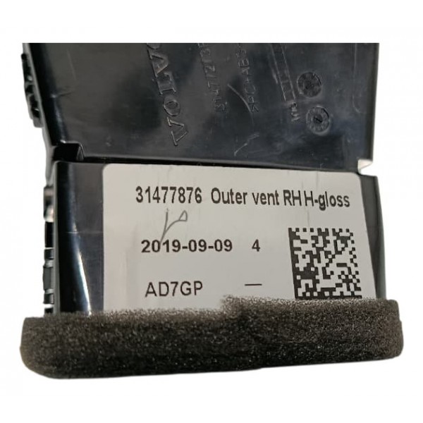 Difusor Ar Direito Painel Volvo S60 2019