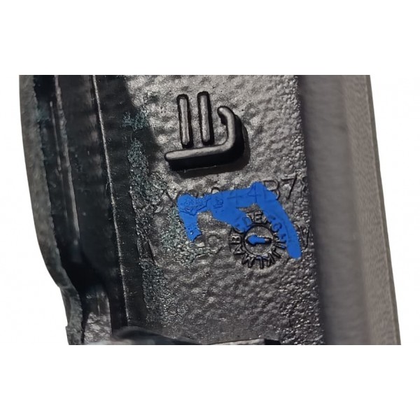 Acabamento Moldura Esq Painel Range Rover Sport 3.0 D350 24 Preto Animal Print