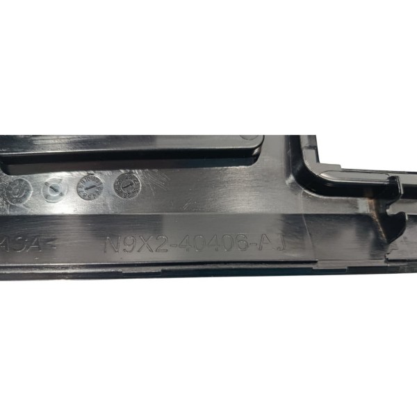 Moldura Tampa Tras Luz De Placa Range Rover Sport 3.0 2024 Preto