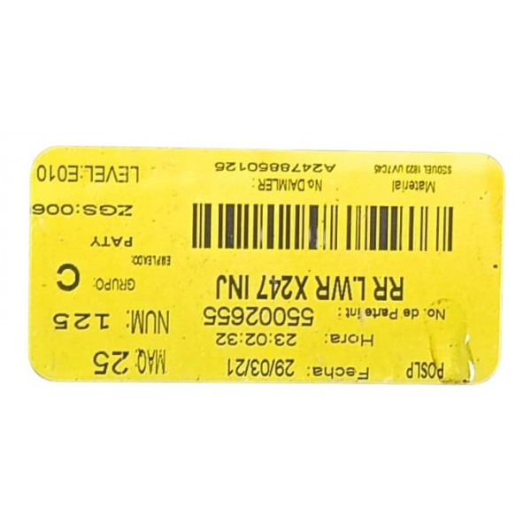 Parachoque Traseiro Mercedes Glb200 2021