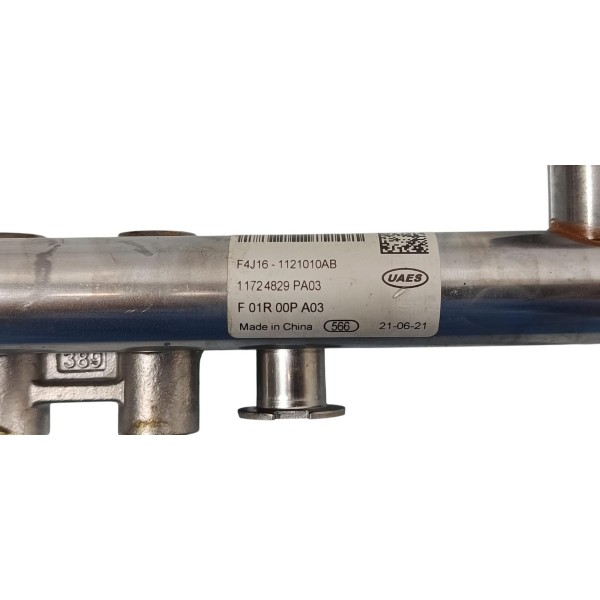 Flauta Bico Injetor Chery Tiggo 8 2021 F4j16-1121010ab