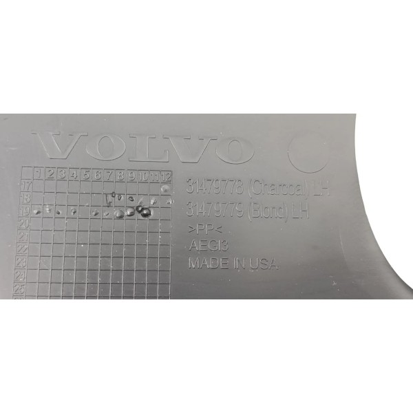 Acabamento Coluna Superior C/difusor Ld Esq Volvo S60 2020