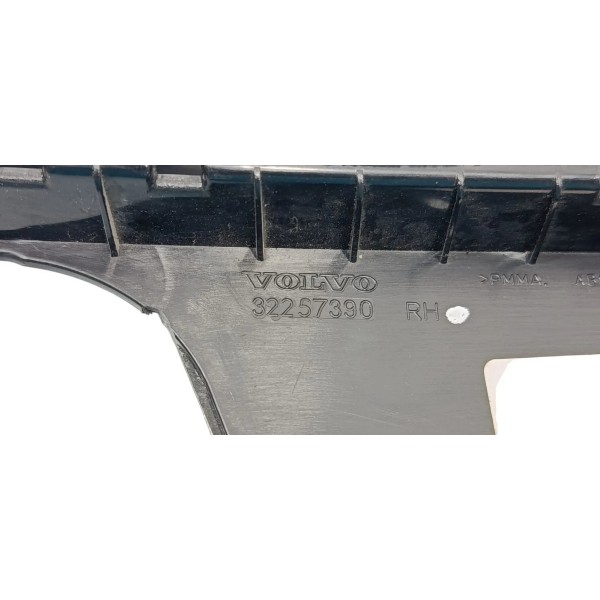 Moldura Aplique Porta Dianteira Direita Volvo S60 2020 Preto