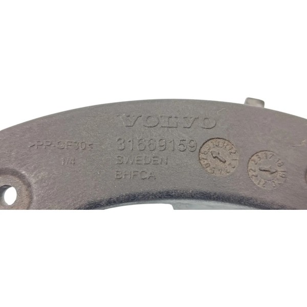 Acabamento Protetor Tanque Combustível Volvo S60 Híbrid 2020 Preto